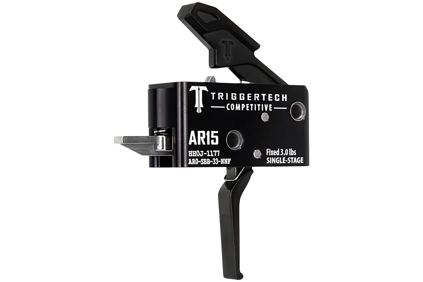 TRIGGERTECH Competitive Flat Single-Stage 3 lbs Fixed for AR-15