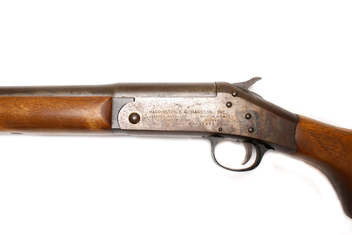H AND R Topper 58 12 GA Police Trade-In Shotgun