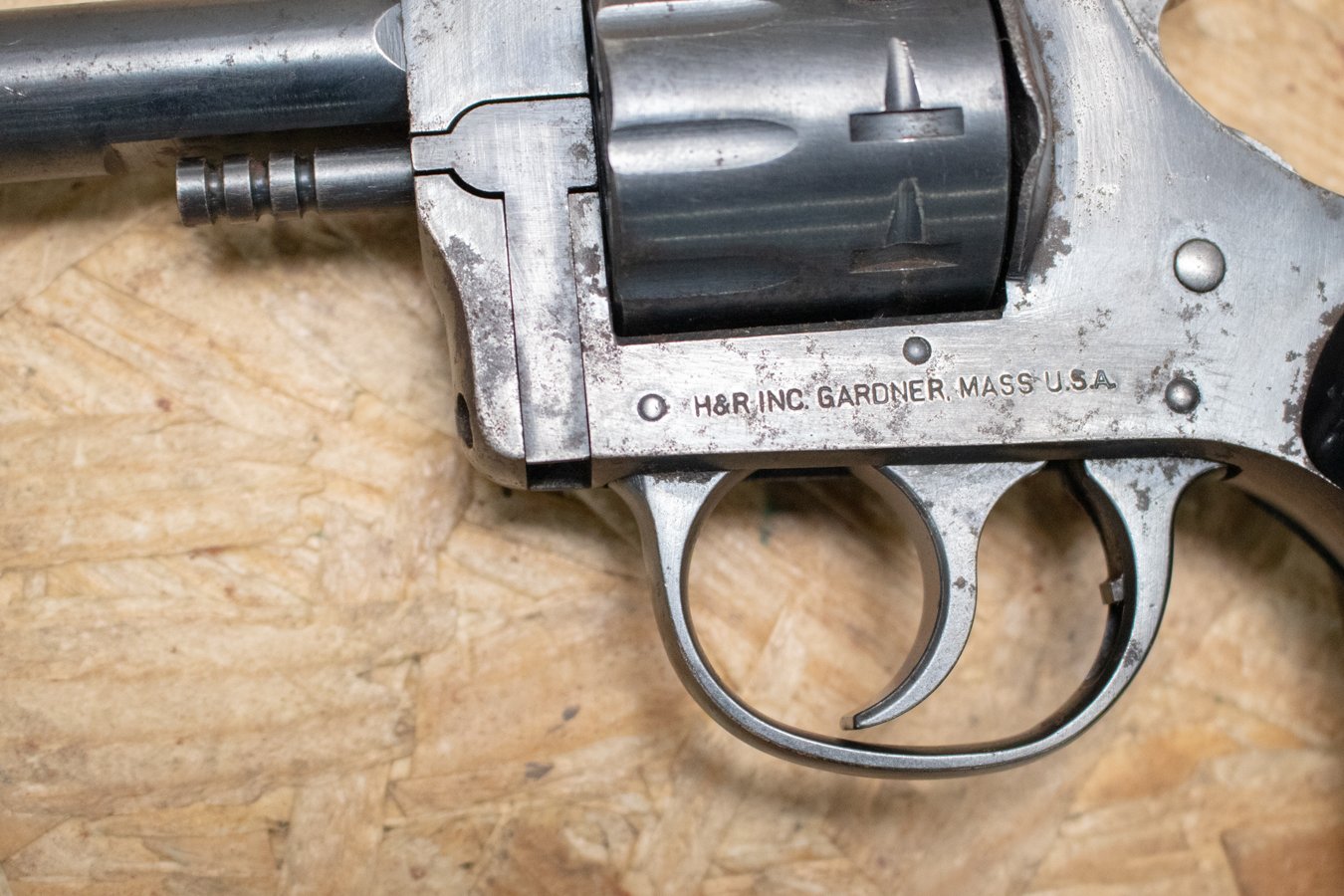 H AND R 929 22LR Police Trade-In Revolver