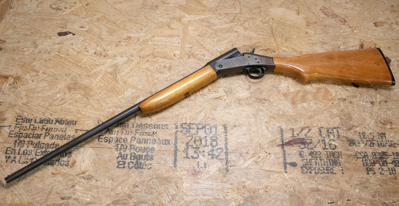 H AND R Model 88 410-Bore Police Trade-In Break-Action Shotgun