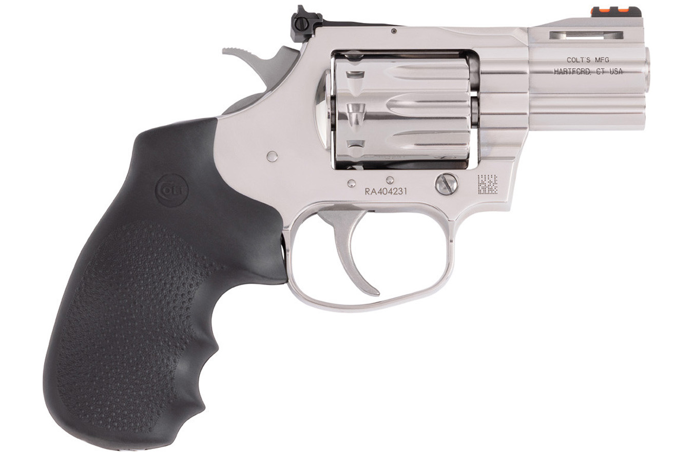 COLT King Cobra 22LR DA/SA Stainless 10-Shot Rimfire Revolver with 2 Inch Barrel (Blemished)