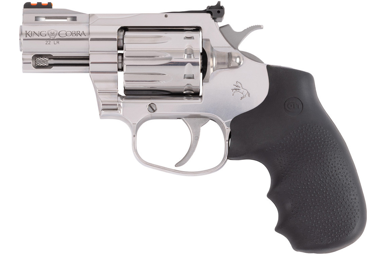 COLT King Cobra 22LR DA/SA Stainless 10-Shot Rimfire Revolver with 2 Inch Barrel (Blemished)