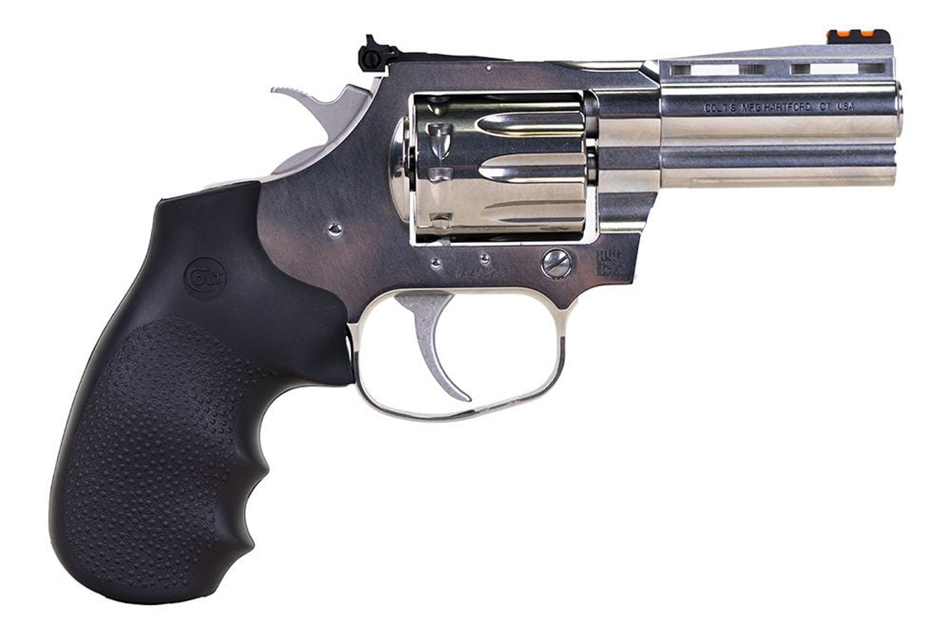 COLT King Cobra 22LR DA/SA Stainless 10-Shot Rimfire Revolver with 3 Inch Barrel (Blemished)