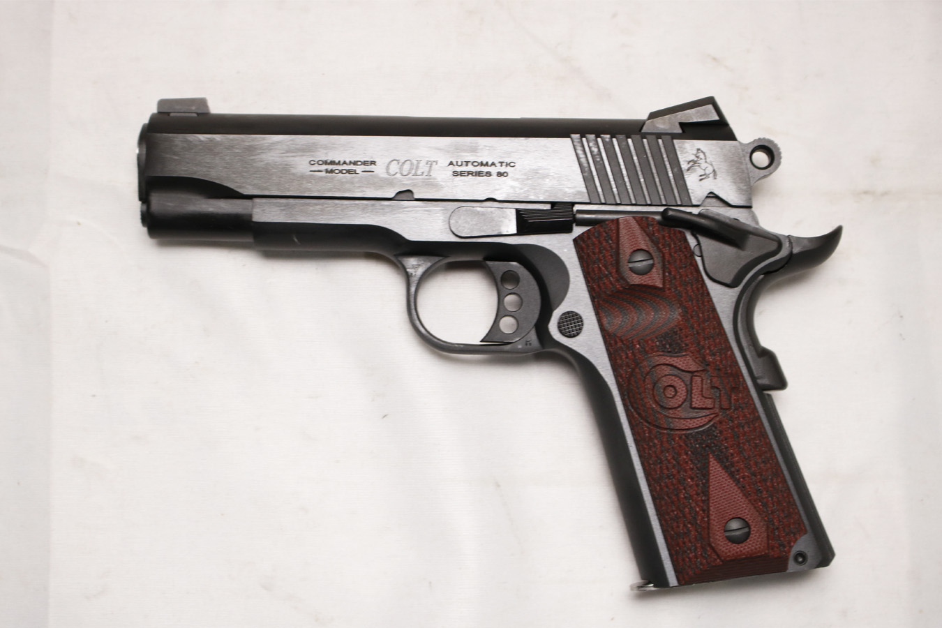 COLT 1911 Combat Commander 38 Super Pistol (Blemished)