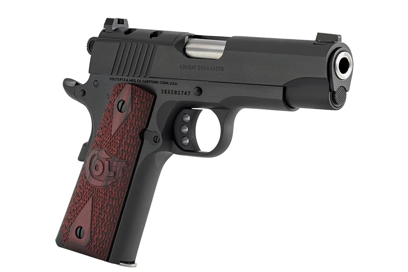 COLT 1911 Combat Commander 38 Super Optic Ready Pistol with Blued Frame (Blemished)