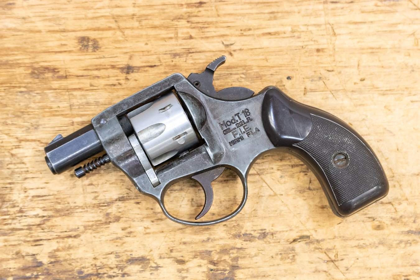 F.I.E T18 22 LR Police Trade-in Revolver