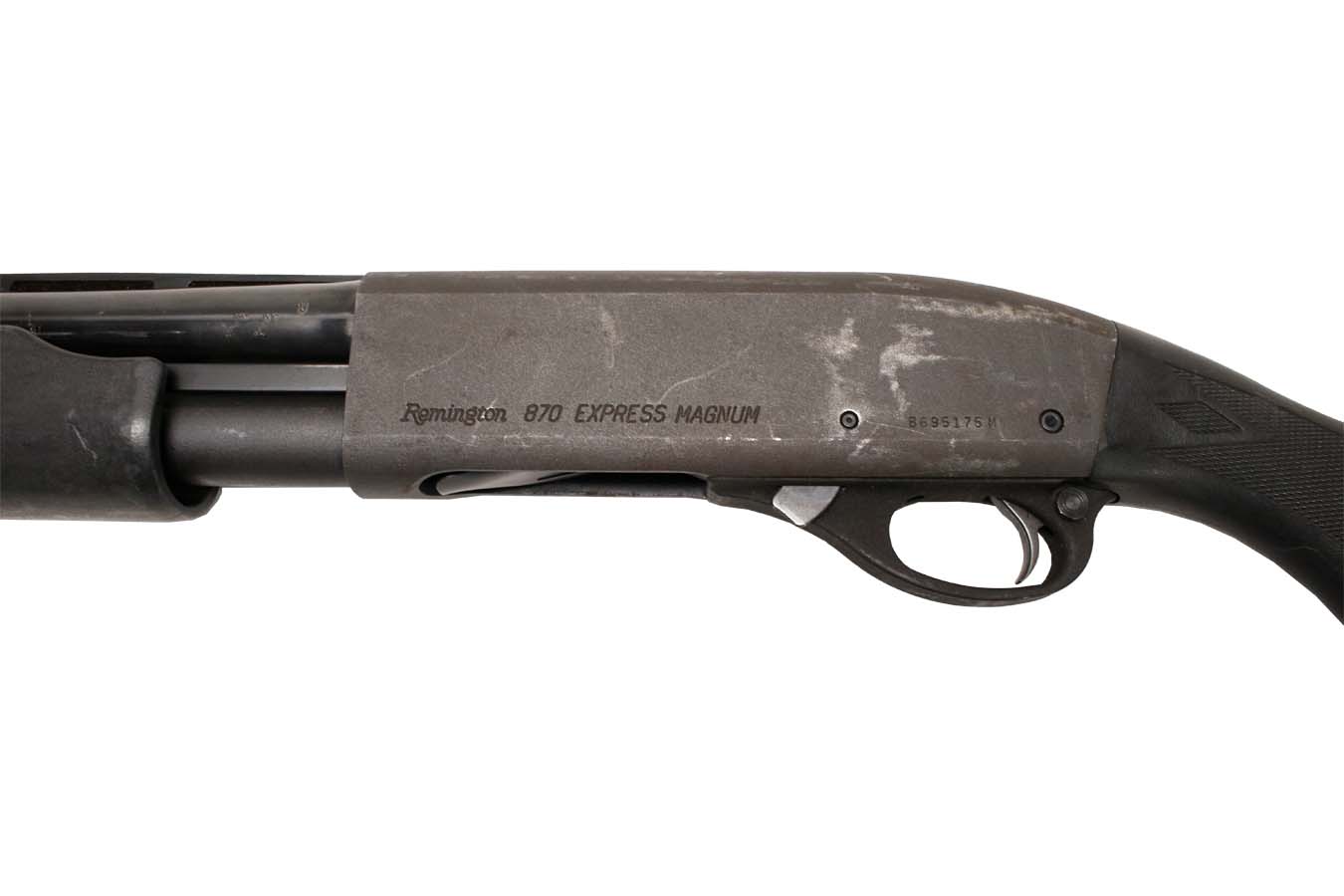 REMINGTON 870 Express Magnum 12 Gauge Pump-Action Police Trade-in Shotgun