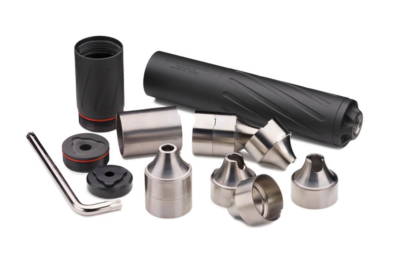 BANISH 30 308/7.62 7-9 Inch Black Modular Suppressor