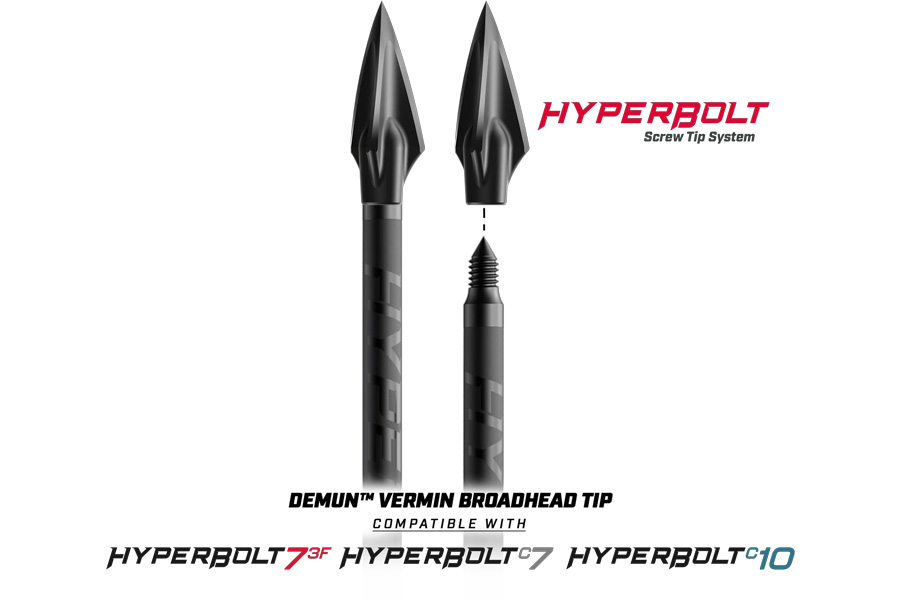 BARNETT Demun Helical Broadhead Tip 12 Pack 