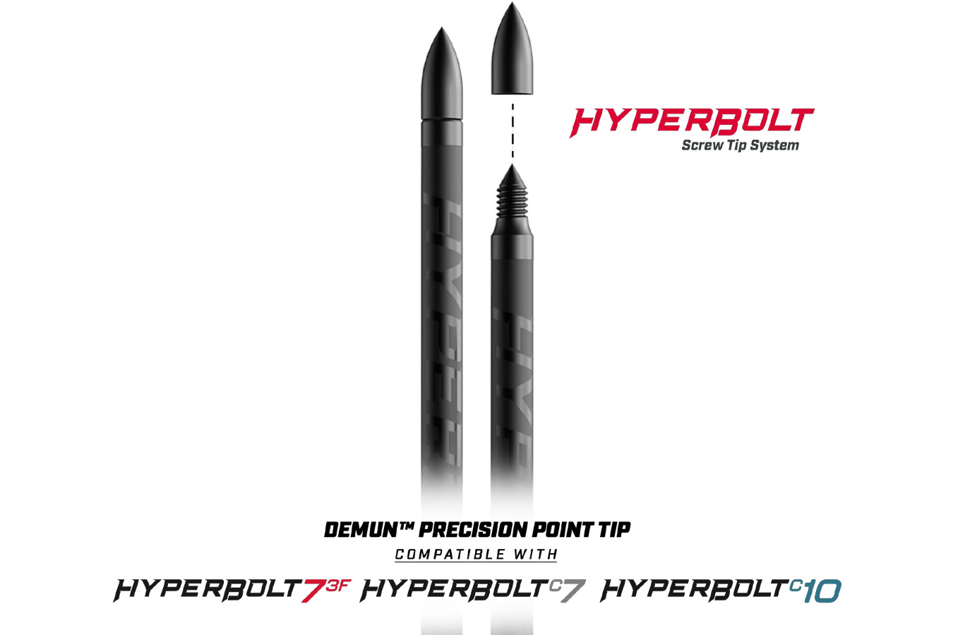 BARNETT Demun Precision Point Tips 12 Pack