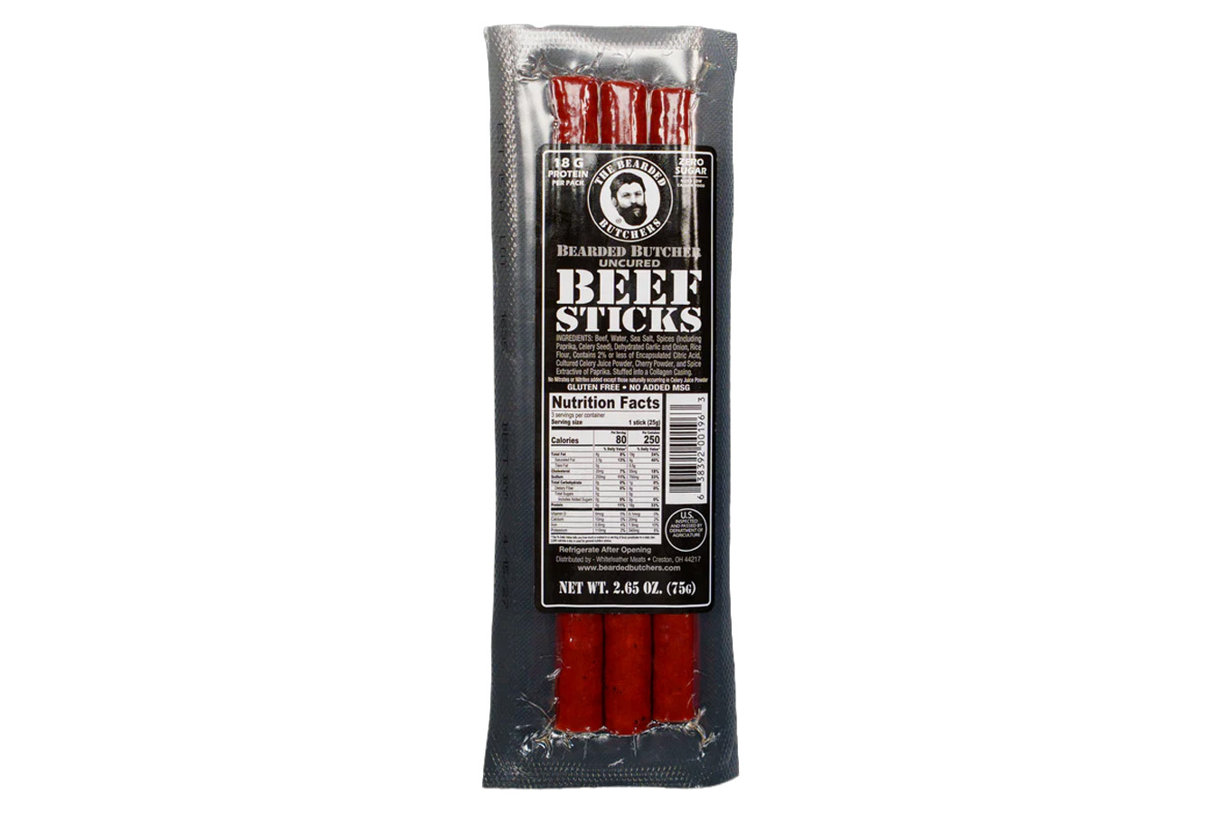 BEARDED BUTCHER Original Beef Sticks