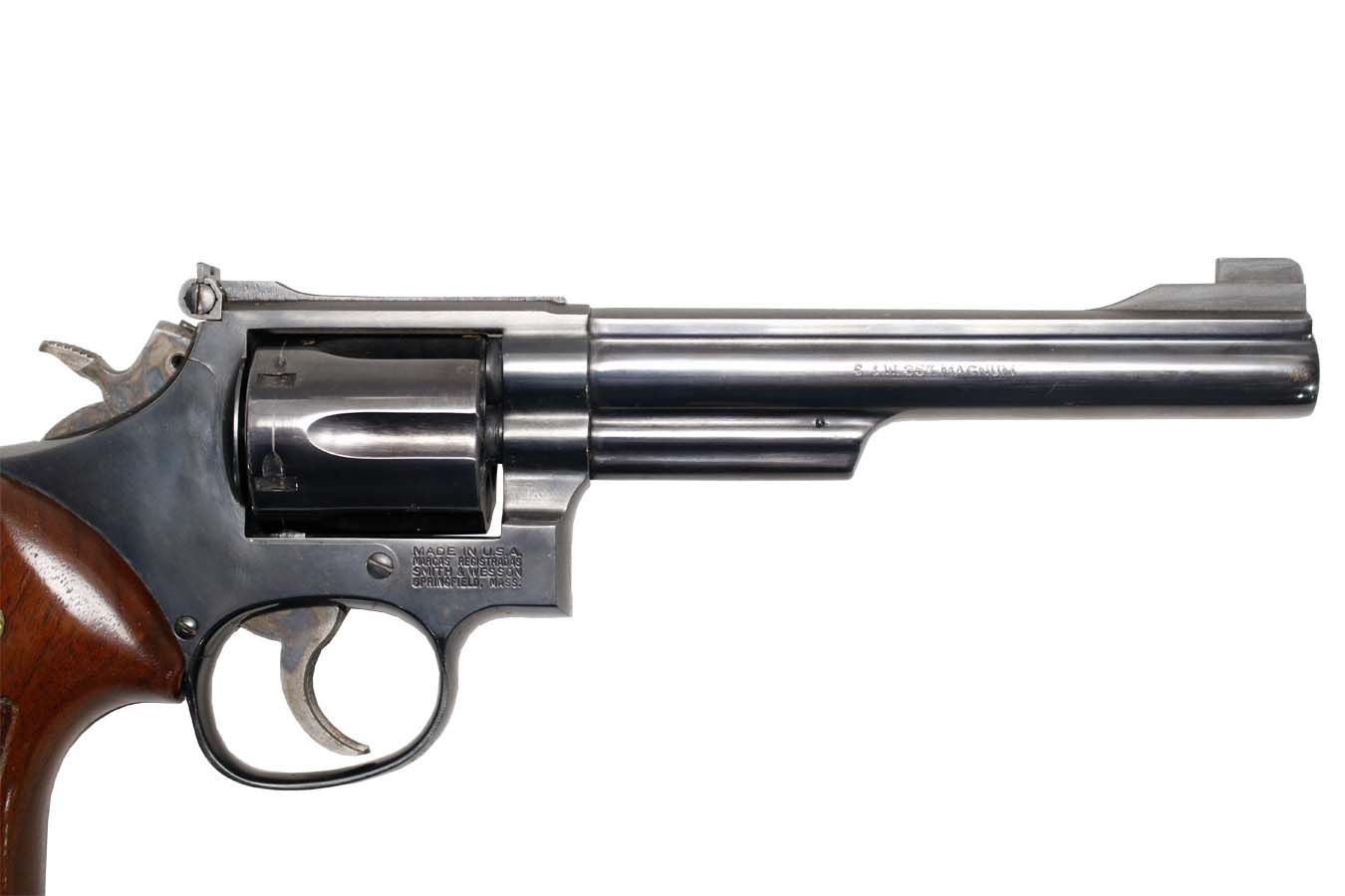 SMITH AND WESSON 19-6 357 Magnum Police Trade-in Revolver