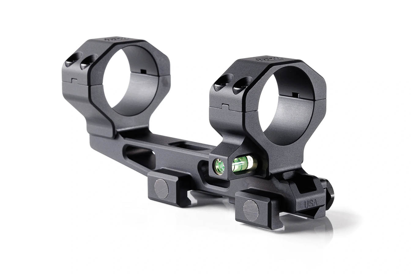 RPM Bravo Series 30mm Precision Cantilever Mount w/ Integrated Bubble Level