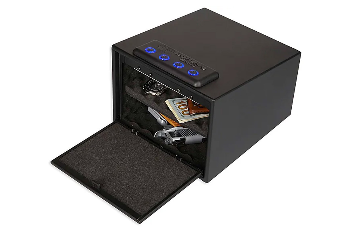 BULLDOG Magnum LED Quick Vault with Shelf