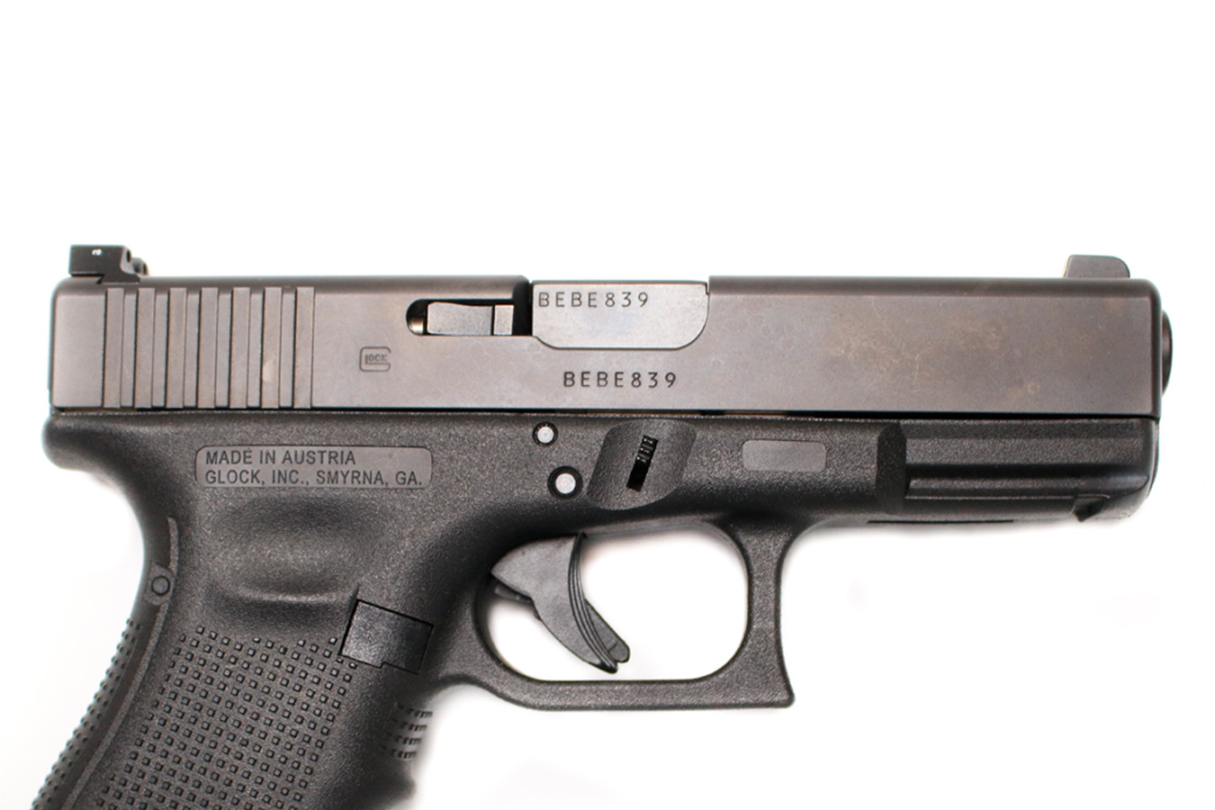 GLOCK 19 Gen4 9mm Police Trade-In Pistol
