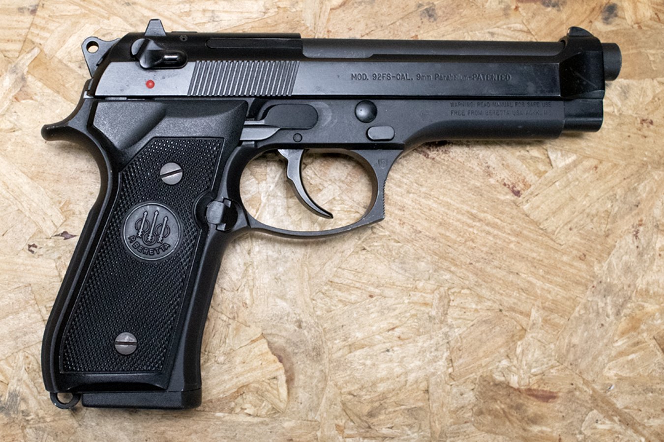 BERETTA 92FS 9mm Police Trade-In Semi-Auto Pistol