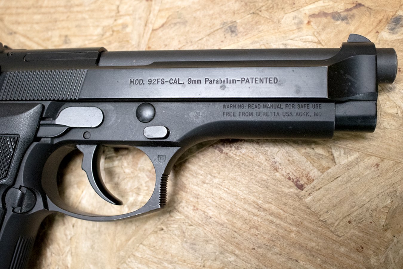 BERETTA 92FS 9mm Police Trade-In Semi-Auto Pistol