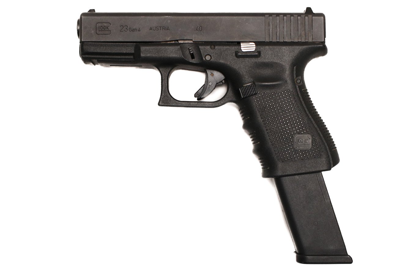 GLOCK 23 Gen4 40 S&W Police Trade-In Pistol with 22 Round Magazine