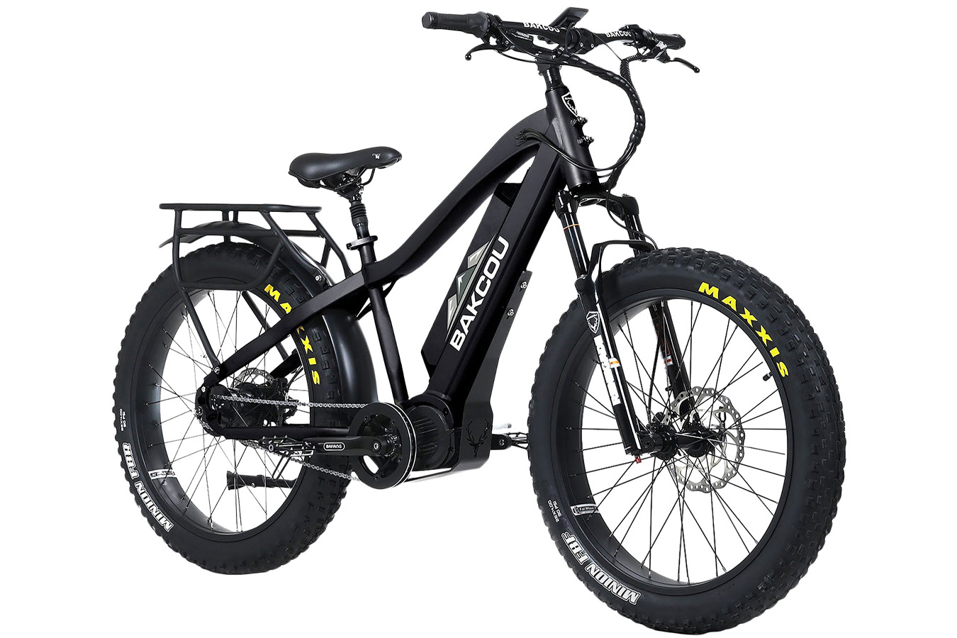 BAKCOU E-BIKES Mule Jager Matte Black 18