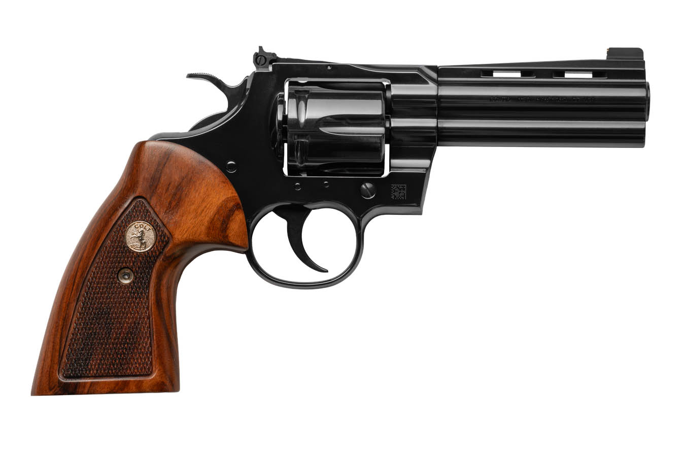 COLT BOA 357 Magnum 6-Shot Blued DA/SA Revolver with 4.25 Inch Barrel