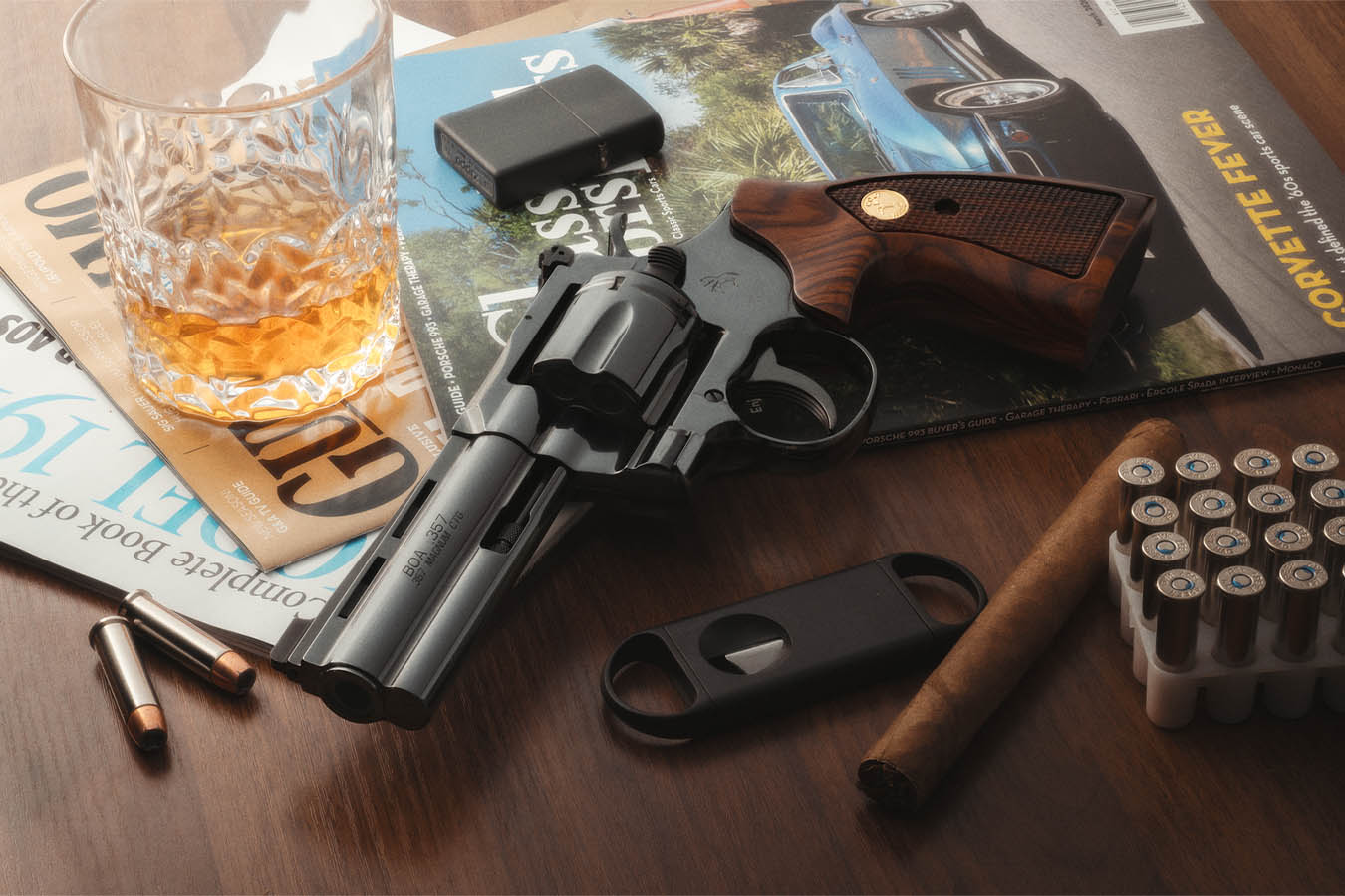 COLT BOA 357 Magnum 6-Shot Blued DA/SA Revolver with 4.25 Inch Barrel