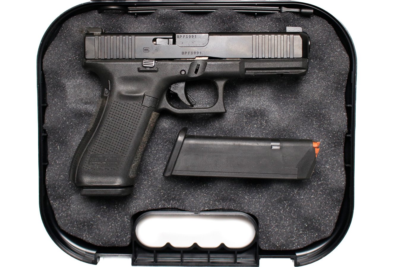 GLOCK 17 Gen 5 9mm Police Trade-In Pistol with Original Box and Two Magazines
