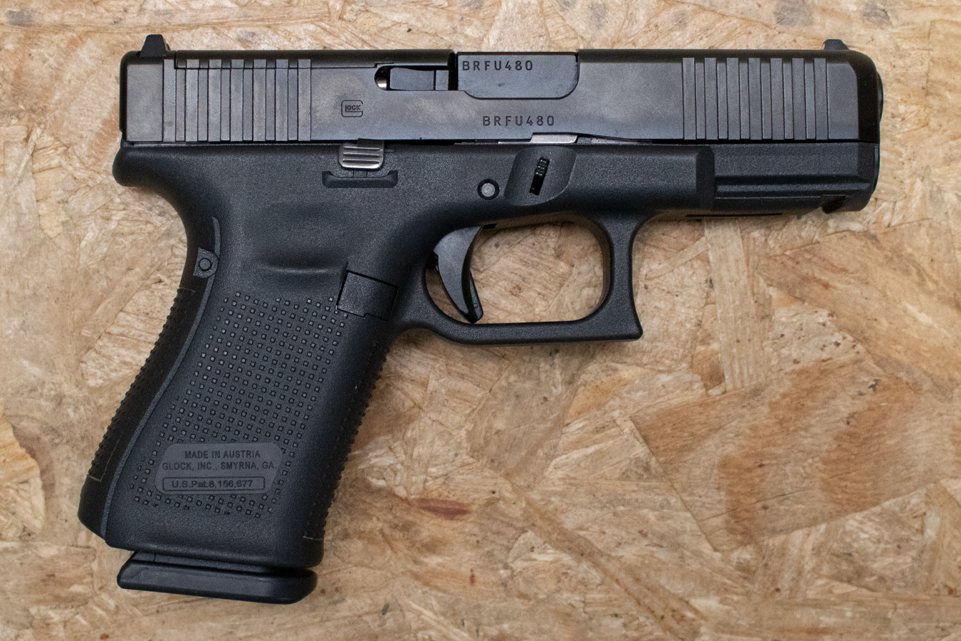 GLOCK 19 Gen5 9mm Police Trade-In Pistol MOS Optics-Ready