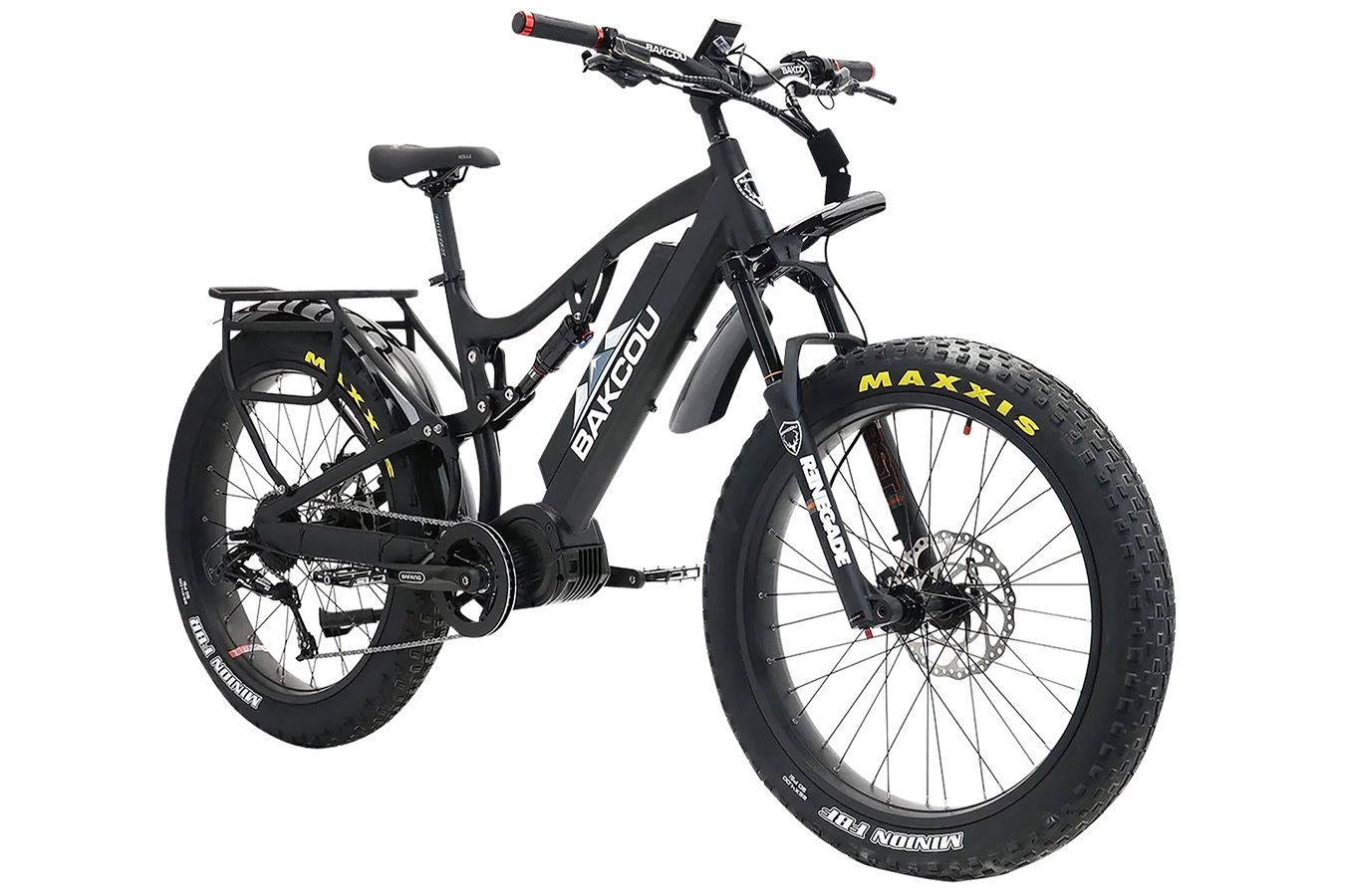 BAKCOU E-BIKES Storm 25 Medium Matte Black 17