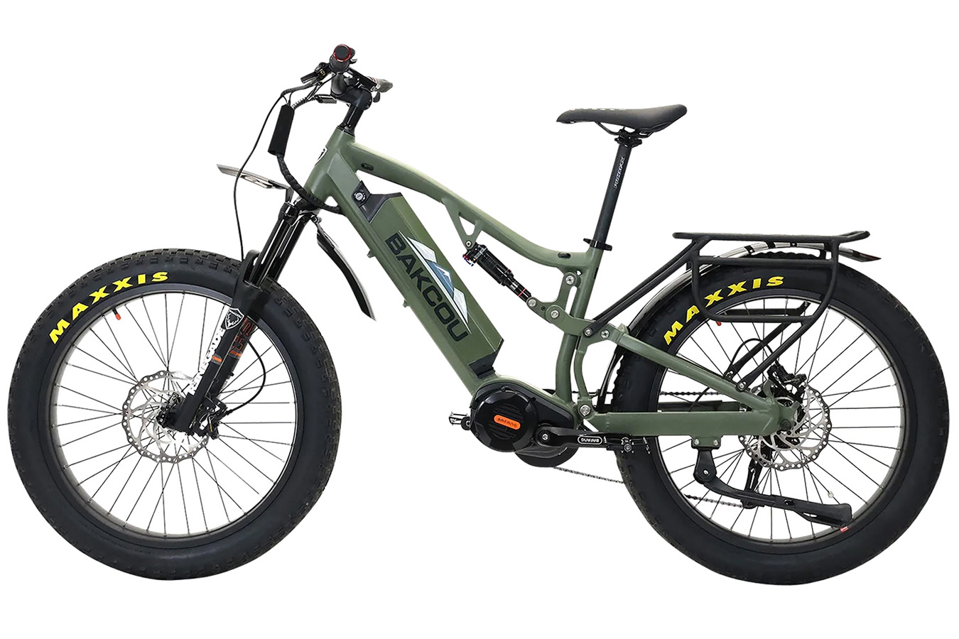 BAKCOU E-BIKES Storm 25 Medium Matte Black 17