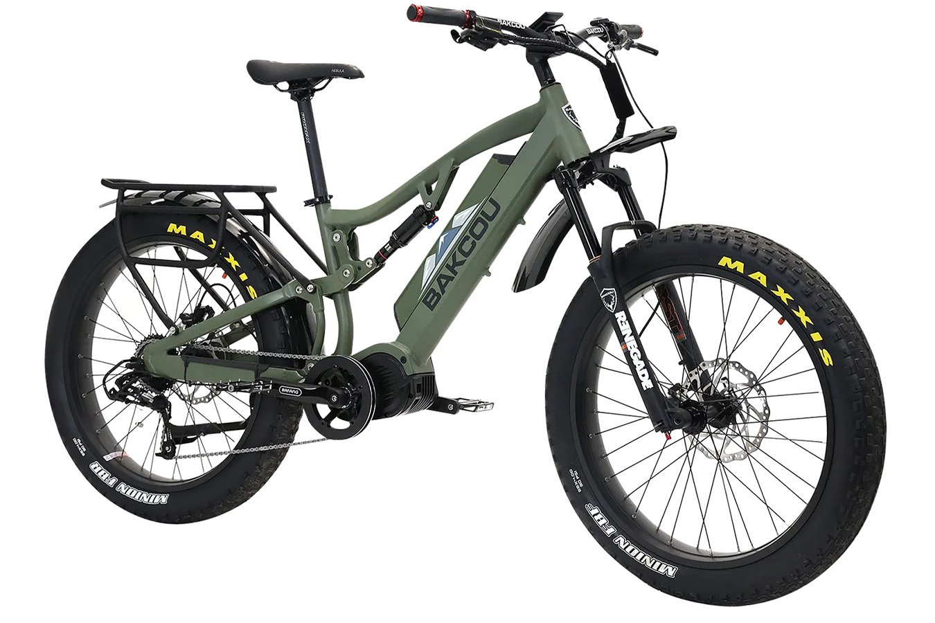 BAKCOU E-BIKES Storm 25 Medium Matte Black 17