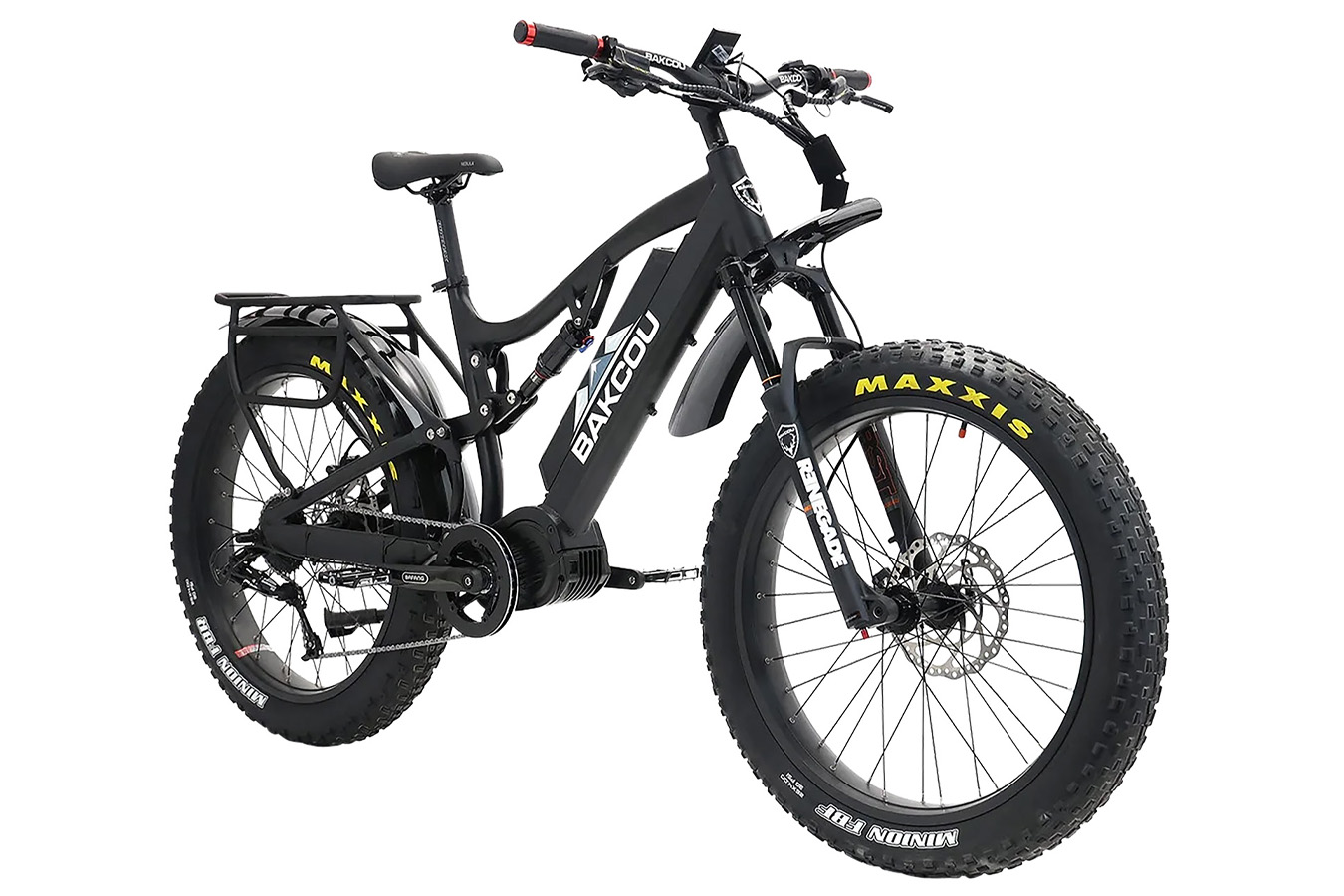 BAKCOU E-BIKES Storm 25 Large Matte Black 19