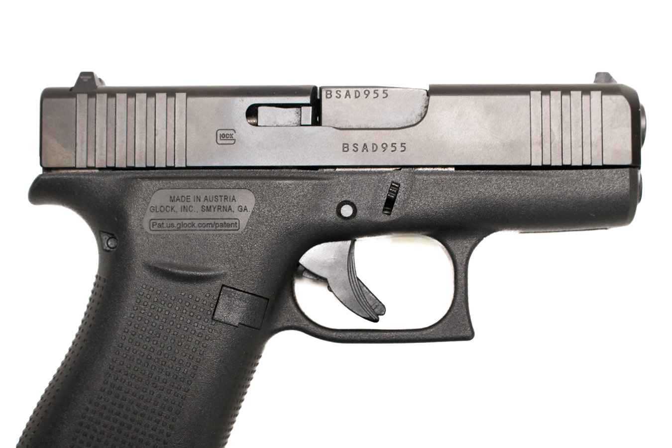 GLOCK 43X 9mm Police Trade-In Pistol