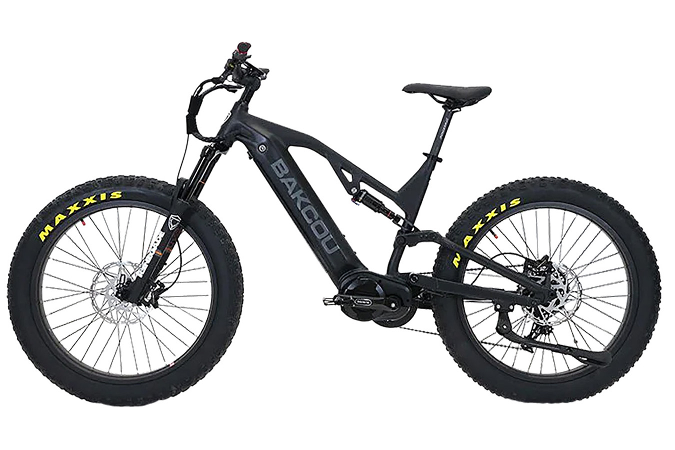 BAKCOU E-BIKES Scout Large Matte Black 19