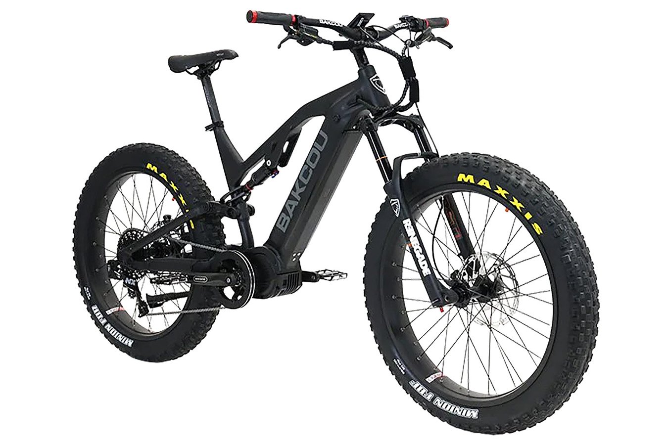 BAKCOU E-BIKES Scout Large Matte Black 19