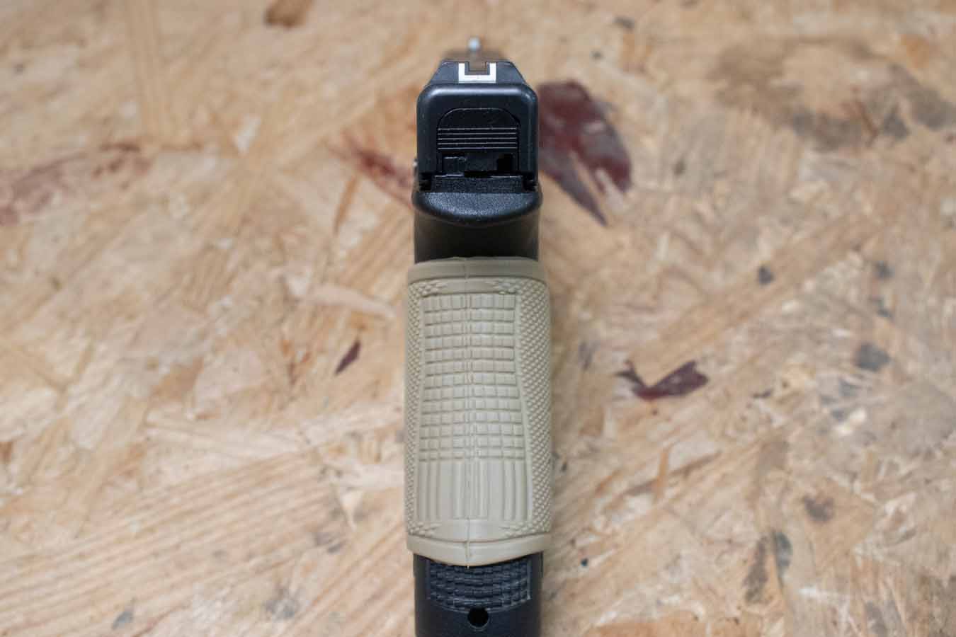 GLOCK 17 9mm Police Trade-In Pistol with Aftermarket Grip