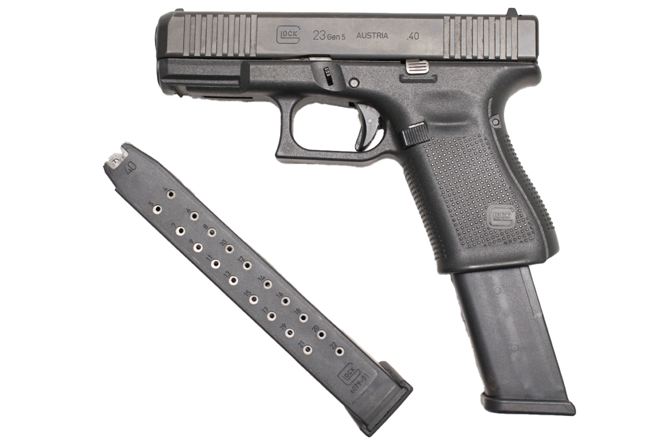 GLOCK 23 Gen5 40 S&W Police Trade-in Pistol