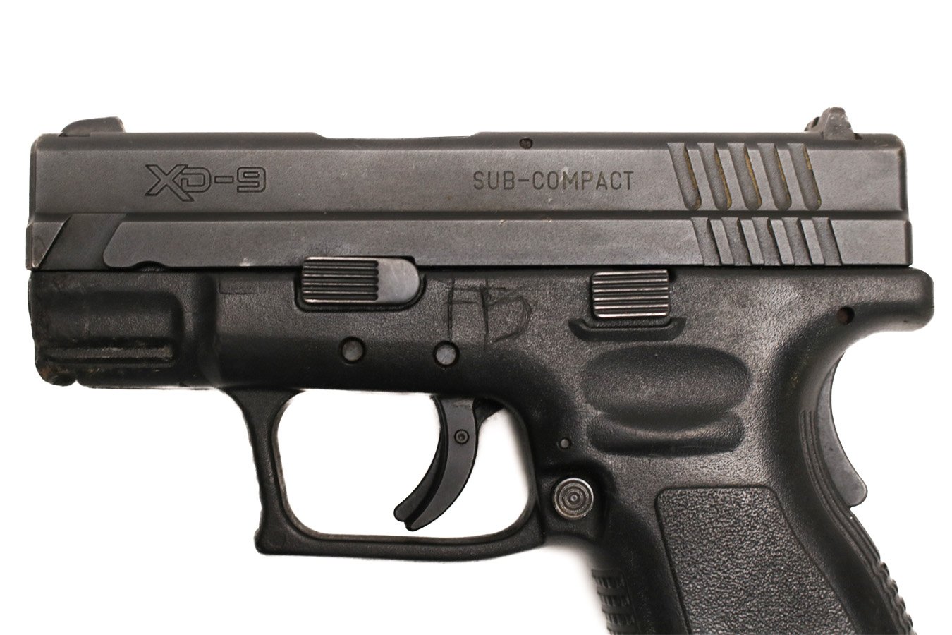 SPRINGFIELD XD-9 Sub-Compact 9mm Police Trade-In Pistol