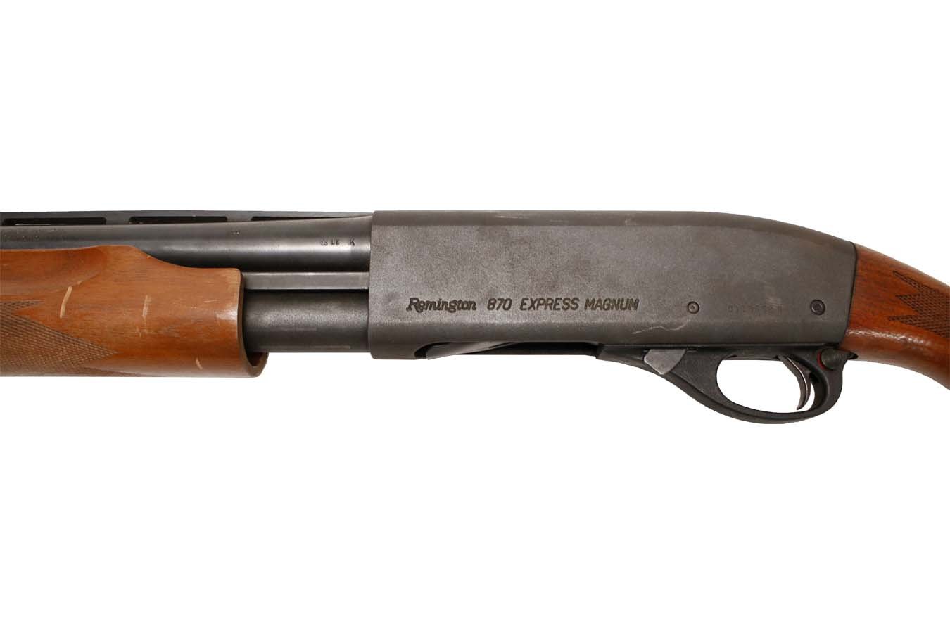 REMINGTON 870 Express Magnum 12 Gauge Police Trade-in Pump-Action Shotgun