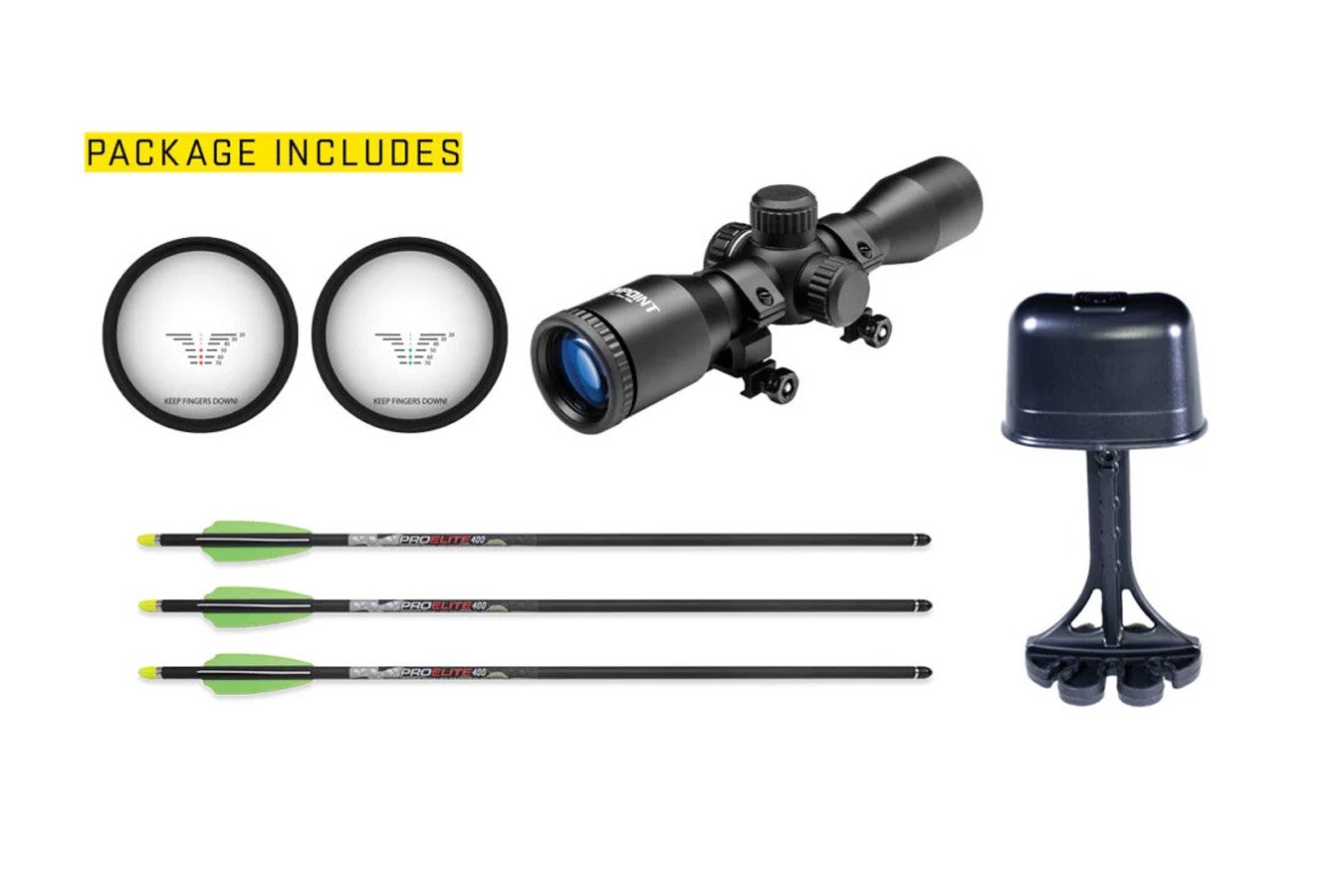 TEN POINT Titan 400 SE Rangemaster 100 Scope with Acudraw Silent Package