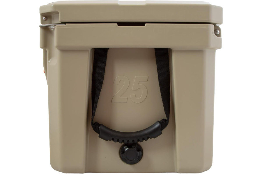 CADDIS 25 Quart Roto Molded Super Cooler Desert Tan