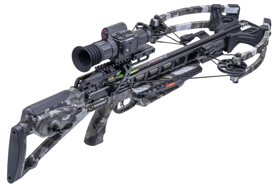 TEN POINT Turbo X Crossbow ACUslide Vektra Vision HD Digital Range Finding Scope 