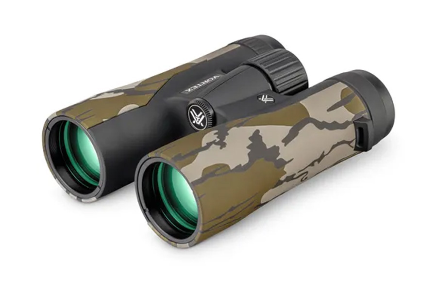 VORTEX OPTICS Crossfire HD 10x42 Binoculars with Mossy Oak Bottomland Camo