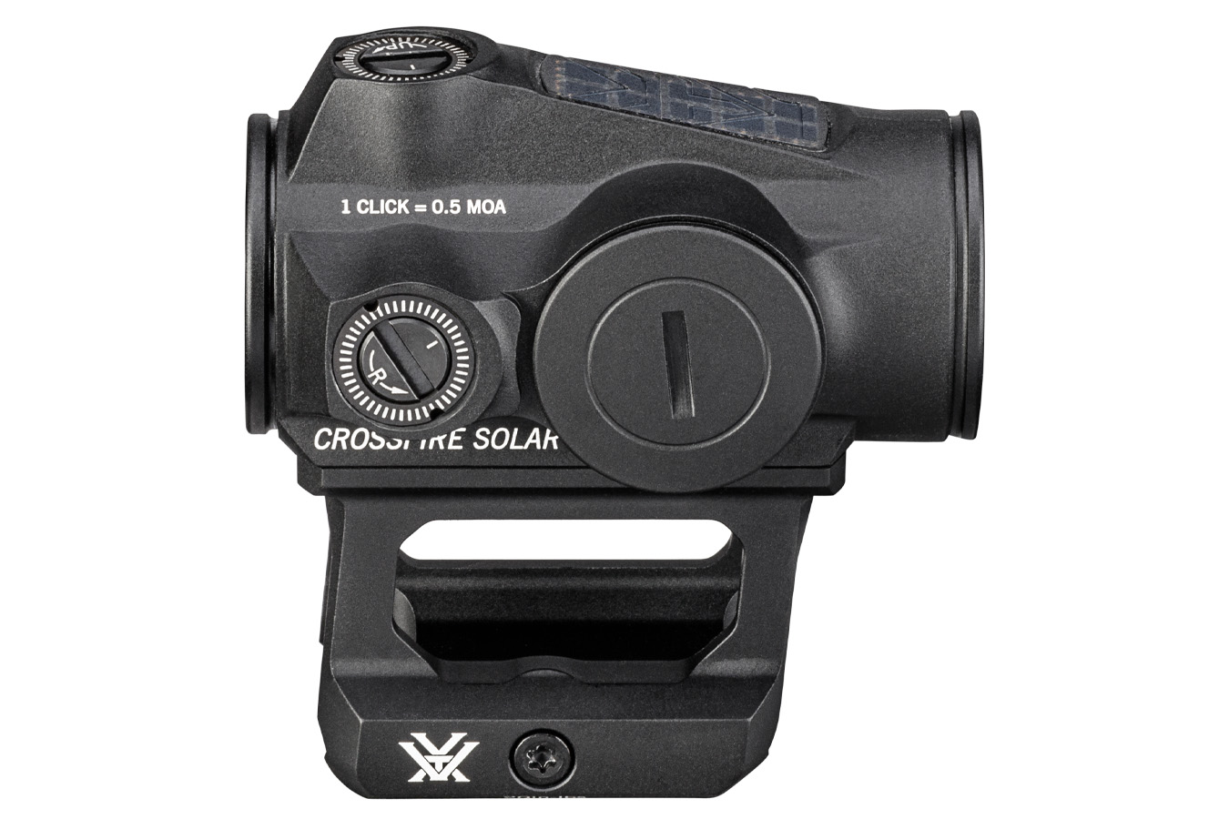 VORTEX OPTICS Crossfire II Solar 2 MOA Red Dot with Solar Backup and Black Finish