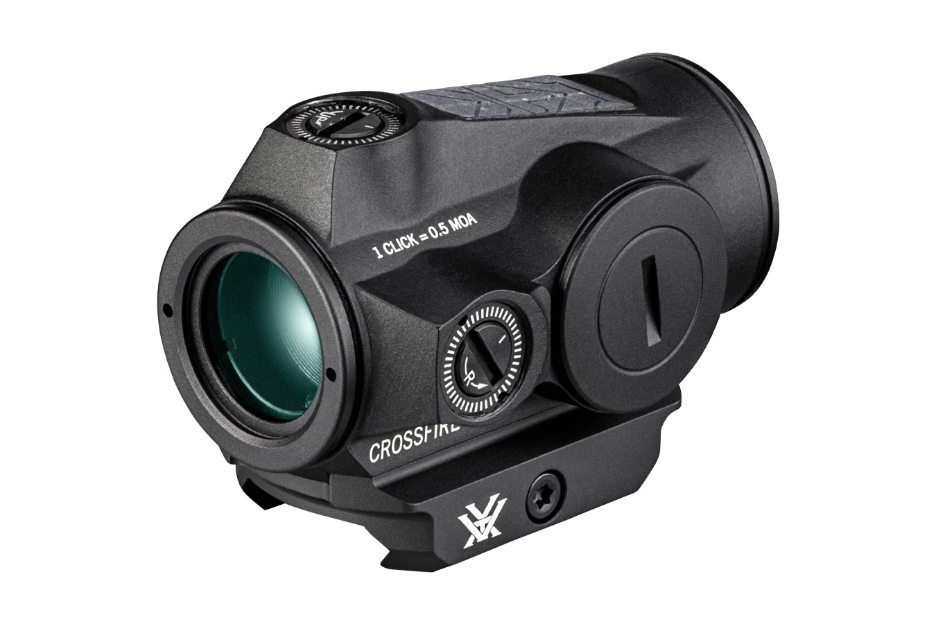VORTEX OPTICS Crossfire II Solar 2 MOA Red Dot with Solar Backup and Black Finish