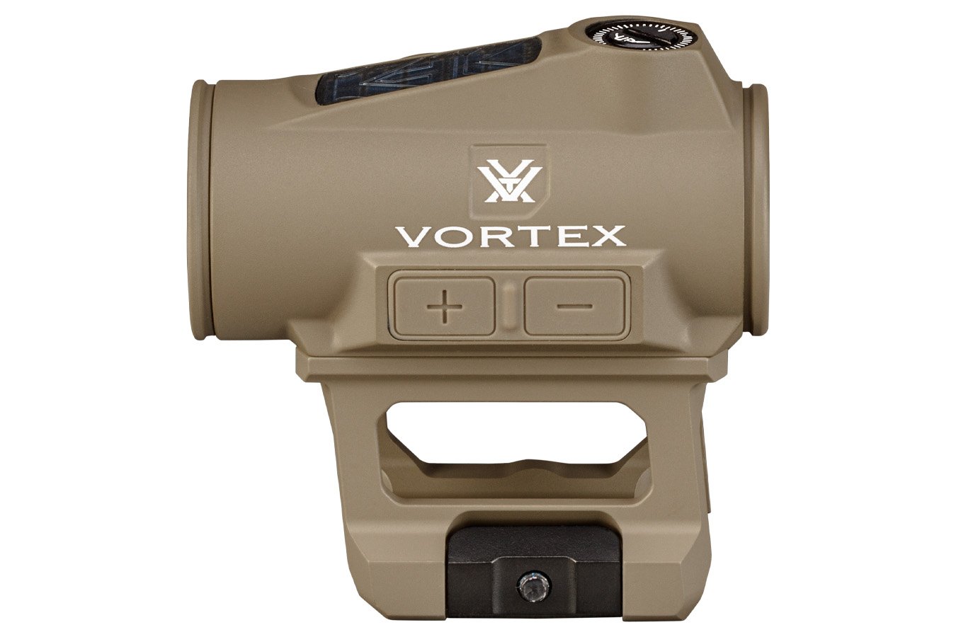 VORTEX OPTICS Crossfire II 2 MOA Red Dot with Solar Backup and FDE Finish