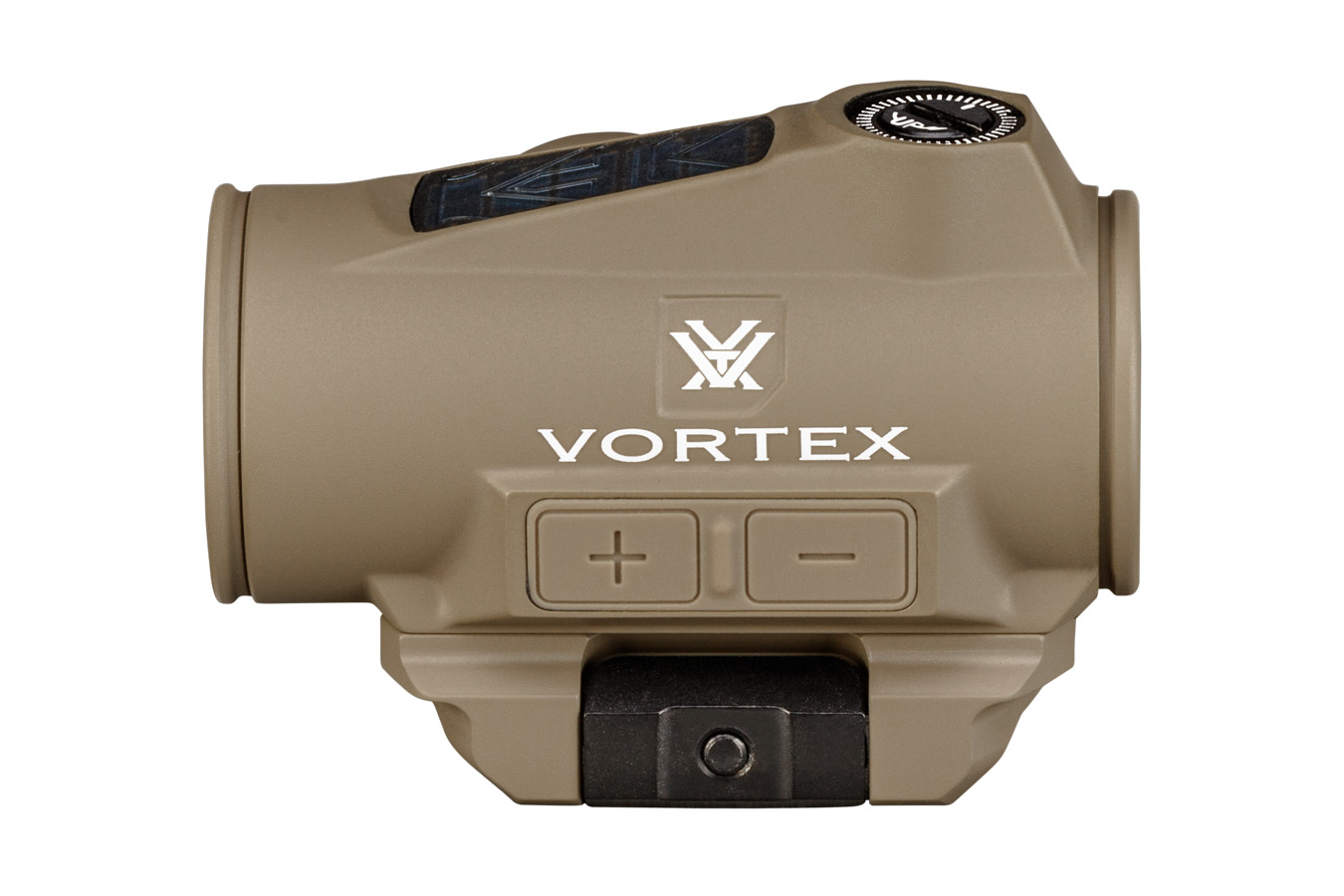 VORTEX OPTICS Crossfire II 2 MOA Red Dot with Solar Backup and FDE Finish