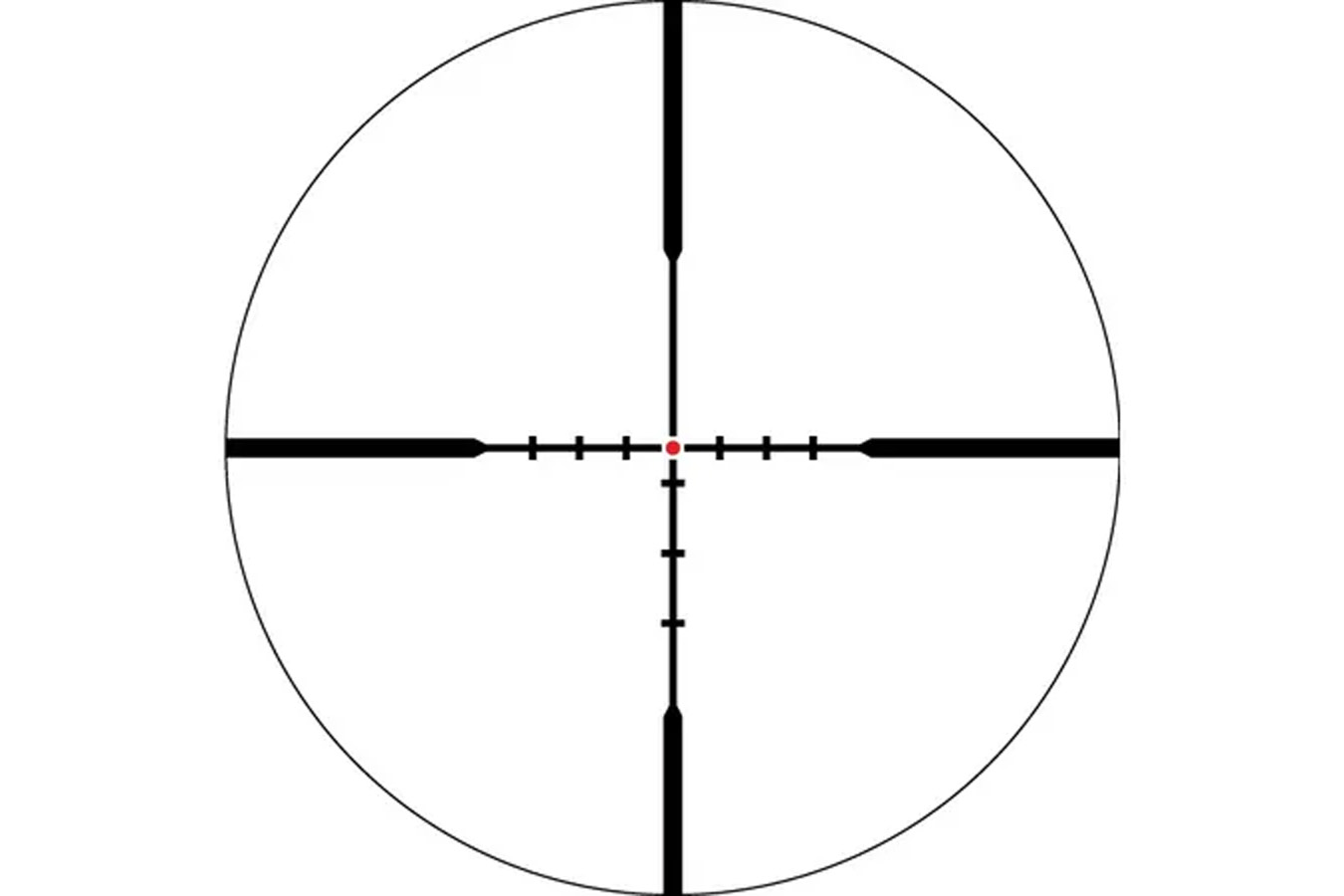 VORTEX OPTICS Crossfire HD 4 12x44 Illuminated Dead Hold 2A BD MOA Reticle 1 Inch Tube