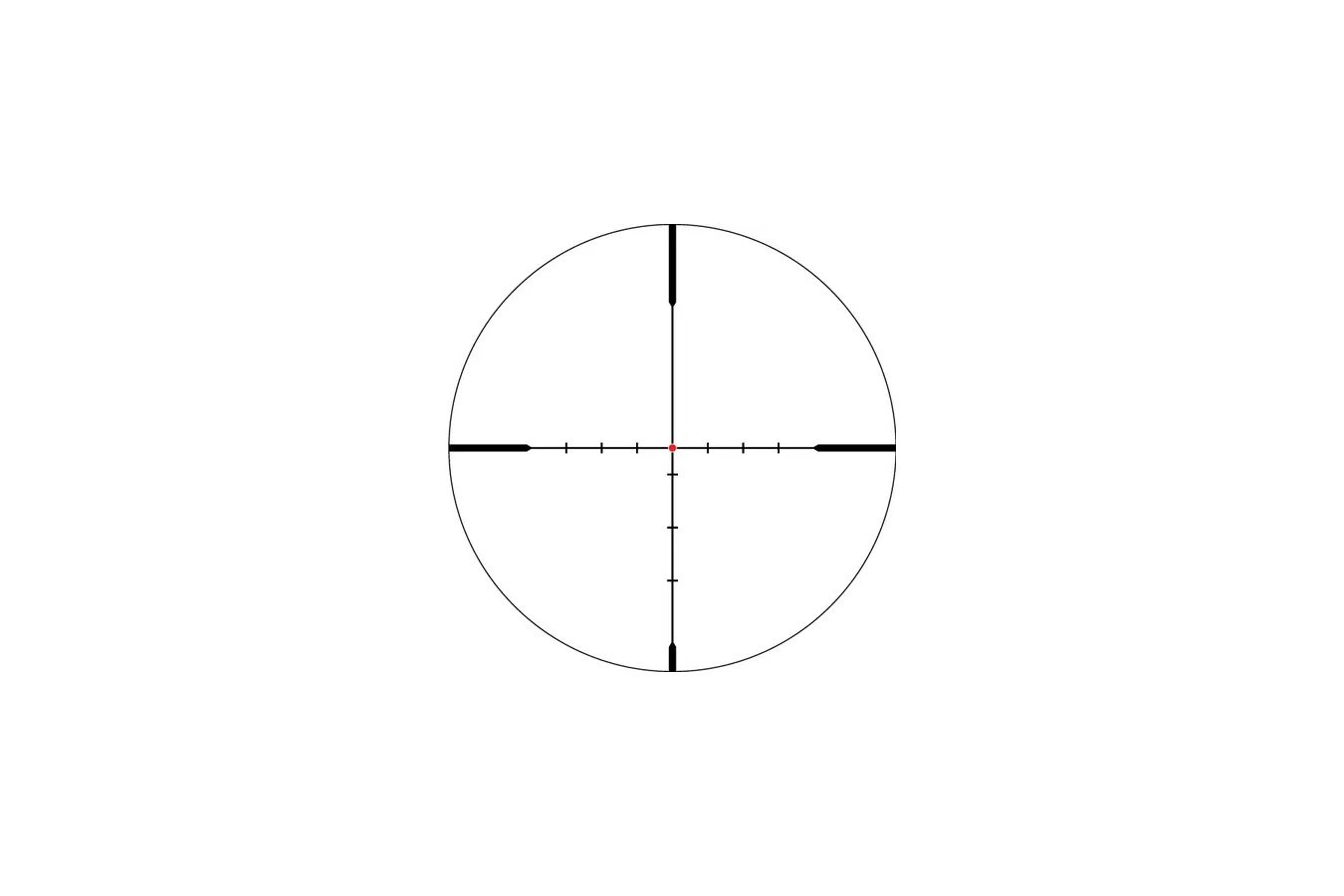 VORTEX OPTICS Crossfire HD 6 18x50 Illuminated Dead Hold 2A BDC MOA Reticle with 30mm Tube