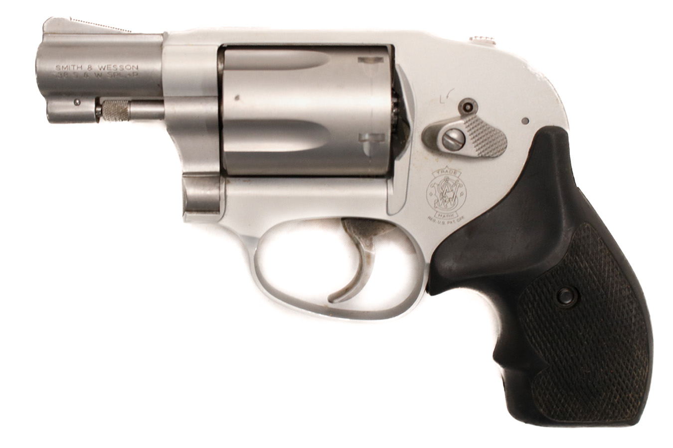 SMITH AND WESSON 638-3 Airweight 38 SPL Police Trade-In Revolver