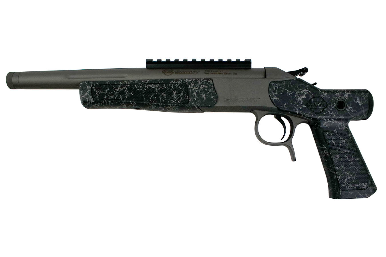 CVA INC Scout XP 400 Legend Single-Shot Pistol w/ Black Web Finish
